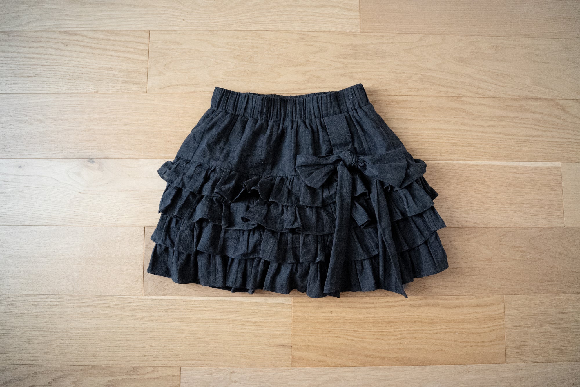 [PRE-ORDER] Black Sesame Layer Cake Skirt