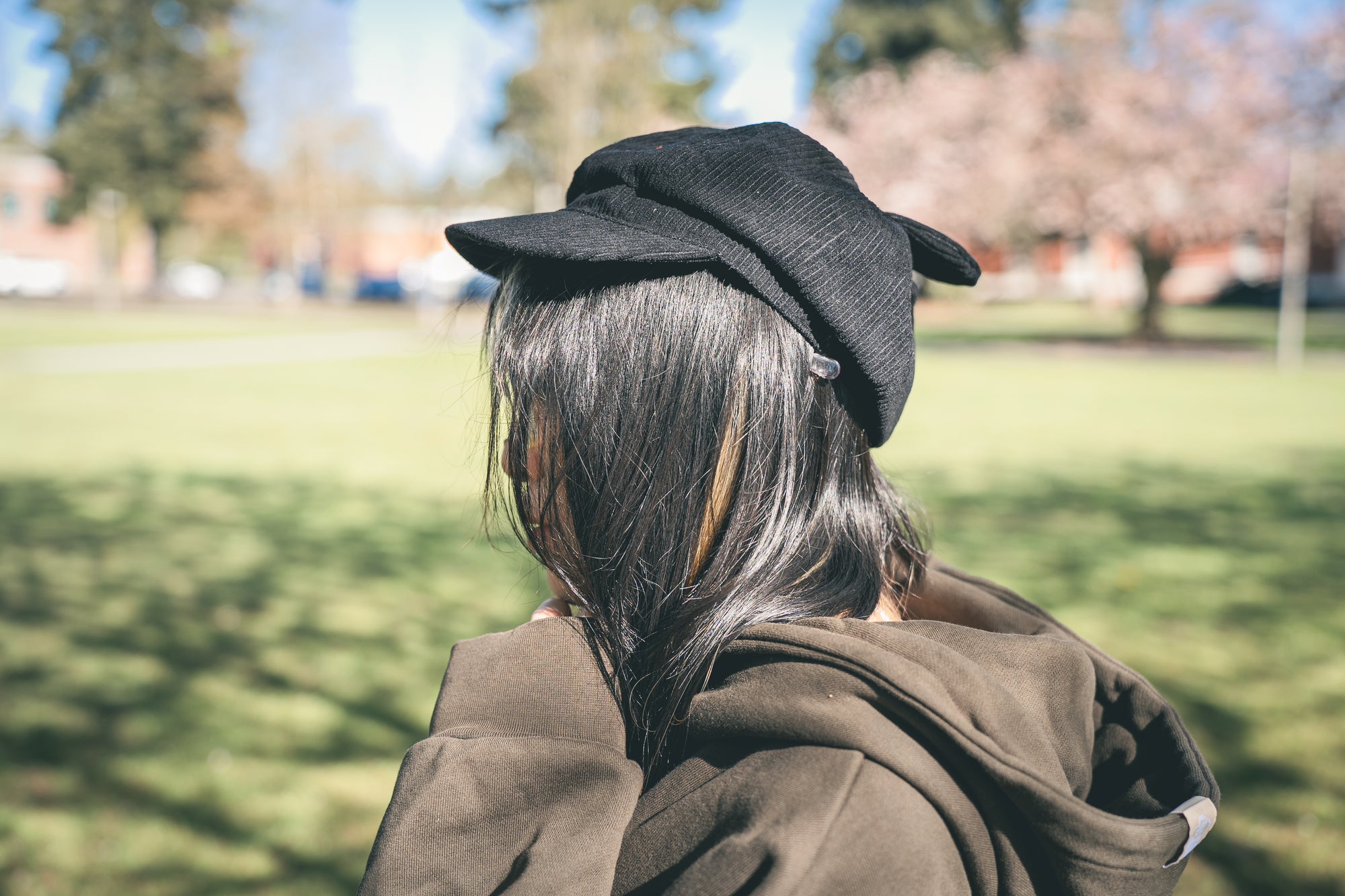 [PRE-ORDER] Bun Corduroy Newsboy Cap