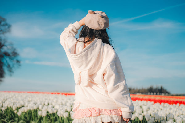 [PRE-ORDER] Vanilla Cream Heavyweight Hoodie