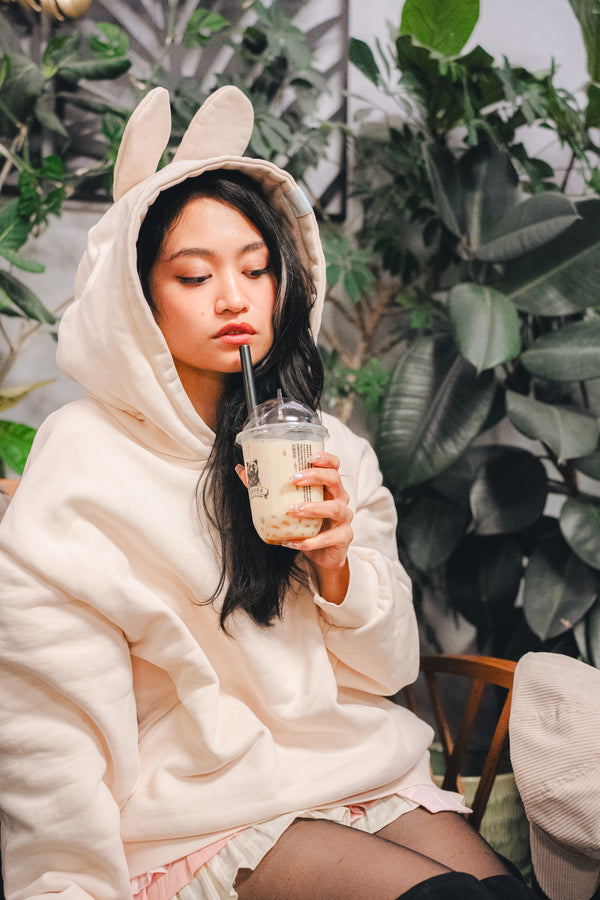 [PRE-ORDER] Vanilla Cream Heavyweight Hoodie