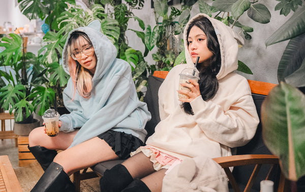 [PRE-ORDER] Vanilla Cream Heavyweight Hoodie